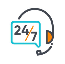پشتیبانی 24 ساعته
